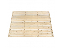 Drevená záhradná zástena Fildo Typ 2 180x120 cm - hnedá