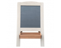 Detská tabuľa Finea - sivá / hnedá / čierna