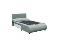 Rozkladacie kreslo s úložným priestorom Flik - mentolová