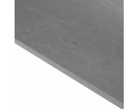 Jedálenský stôl Florenc Typ 1 121x71 cm - sivý mramor / čierna