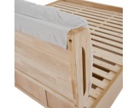 Manželská posteľ Florencia 160x200 cm - prírodná