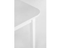 Rozkladací jedálenský stôl Florian - biela