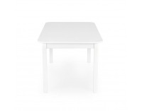 Rozkladací jedálenský stôl Florian - biela