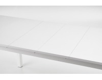 Rozkladací jedálenský stôl Florian - biela