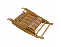 Záhradné hojdacie kreslo Flos - prírodná