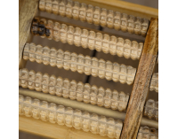 Záhradné hojdacie kreslo Flos - prírodná