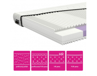 Penový matrac Foamy 15 cm 140x200 cm - biela