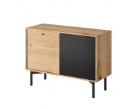 Obývacia izba Forso - dub artisan / čierna