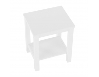 Nočný stolík Fosil - biela