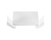 Nočný stolík Fosil - biela