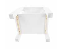 Nočný stolík Fosil - biela