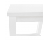 Nočný stolík Fosil - biela