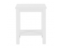 Nočný stolík Fosil - biela