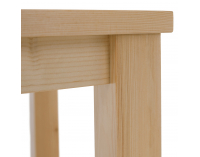 Nočný stolík Fosil - prírodná