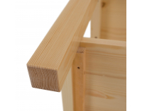 Nočný stolík Fosil - prírodná