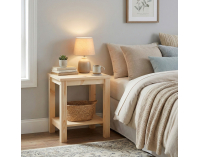 Nočný stolík Fosil - prírodná