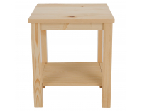 Nočný stolík Fosil - prírodná