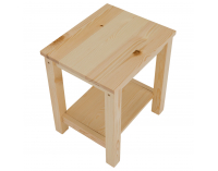 Nočný stolík Fosil - prírodná