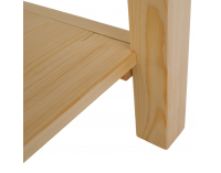 Nočný stolík Fosil - prírodná