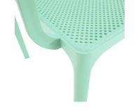Plastová záhradná stolička Frenia - mentolová