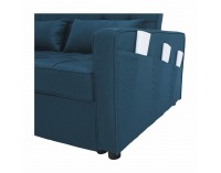 Rozkladacia pohovka Frenka Big Bed New - tyrkysová