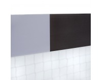 Montessori posteľ Futal 90x200 cm - prírodná / biela / čierna