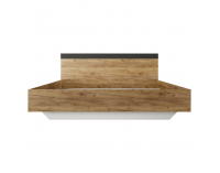 Posteľový rám Gabriela 180 - dub artisan / antracit