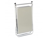 Skladacia kempingová kuchyňa Gafna - čierna / béžová / strieborná