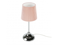 Stolná lampa Gaiden - ružová / strieborná