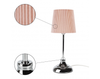 Stolná lampa Gaiden - ružová / strieborná