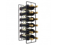 Stojan na víno Gamez - čierna