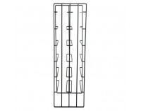 Stojan na víno Gamez - čierna