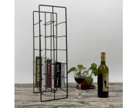 Stojan na víno Gamez - čierna