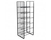 Stojan na víno Gamez - čierna