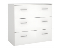Zásuvková komoda Garbo 3 - biela