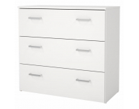 Zásuvková komoda Garbo 3 - biela