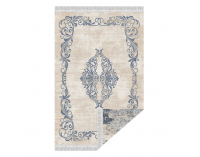 Obojstranný koberec Gazan 120x180 cm - vzor / modrá