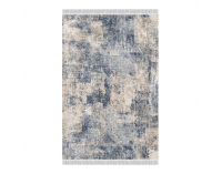 Obojstranný koberec Gazan 80x150 cm - vzor / modrá