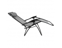 Záhradné lehátko Gerald New - sivá