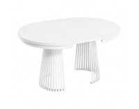 Rozkladací jedálenský stôl Gerdony - biela