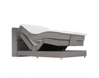 Elektrická polohovacia jednolôžková posteľ Gerona New 120x200 - sivá