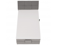 Elektrická polohovacia jednolôžková posteľ Gerona New 120x200 - sivá