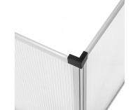 Záhradný skleník (parenisko) Glassteam 100x60x40 cm - priehľadná