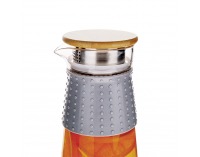 Karafa Glazo 1200 ml - priehľadná / sivá