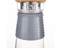 Karafa Glazo 1200 ml - priehľadná / sivá