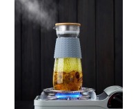 Karafa Glazo 1200 ml - priehľadná / sivá