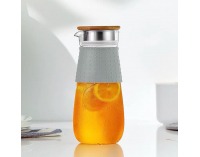 Karafa Glazo 1200 ml - priehľadná / sivá