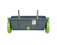 Záhradný sejací a rozmetací vozík Gloster 12 l - sivá / zelená