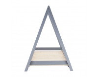 Jednolôžková posteľ s roštom Grosi 90 - sivá