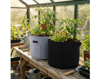 Vrece na pestovanie (2 ks) Grovin Typ 2 - čierna / sivá